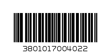 3801017004022 - Баркод: 3801017004022