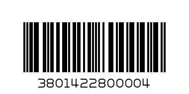 Канела ПВЦ за бидон с филтър - Баркод: 3801422800004