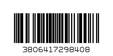 Тоалетка-пиано нас 8408 - Баркод: 3806417298408