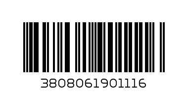 0111CY 80 * 130 прозрачна вакуумна торбичка - Баркод: 3808061901116