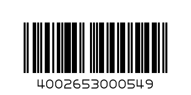 R-Свещ-т.синя-175х21.5mm-4бр.-205-131002-56 - Баркод: 4002653000549