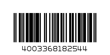 18254 КЕРАМ.К-Т  ЗА БАНЯ ЧЕРНО-БЯЛ 4 ЧАСТИ - Баркод: 4003368182544
