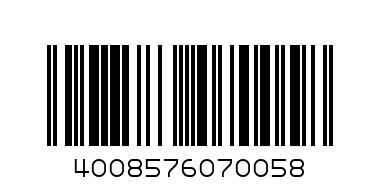 Титания четка за зъби 7005b - Баркод: 4008576070058