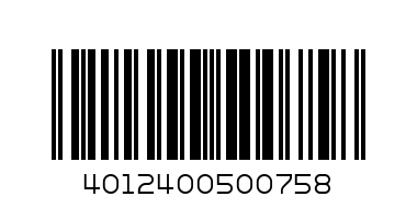 Даш прах 2.600 40пр - Баркод: 4012400500758