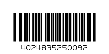 НАКР. 25мм PZ 1 ВЮРТ - Баркод: 4024835250092