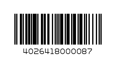 O - кука с винт за дърво, vZn, O5  Ø 2.3 x 10 - Баркод: 4026418000087