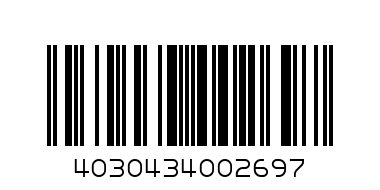 7РК1580 ремък - Баркод: 4030434002697