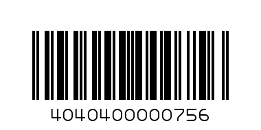 клин светли къси - Баркод: 4040400000756