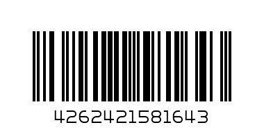 КАРТИЧКА 3Д - Баркод: 4262421581643