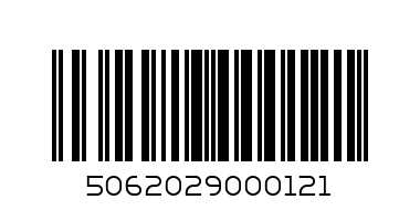КОЛ. КАРТИЧКИ - Баркод: 5062029000121