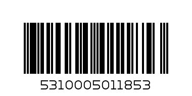 б-ти ФРУТИ - Баркод: 5310005011853