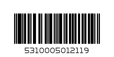 б-ти ФРУТИ - Баркод: 5310005012119