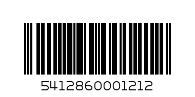 Био шоколад - Баркод: 5412860001212