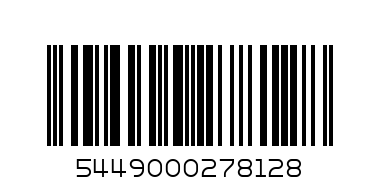 ФАНТА МАЛИНА ЗИРО 0.25л стъкло - Баркод: 5449000278128