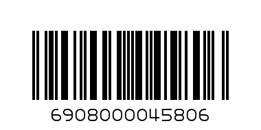 Стелки гумени 1765 ЧЕРНИ - Баркод: 6908000045806