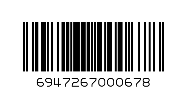 ПАРФЮМИ - Баркод: 6947267000678