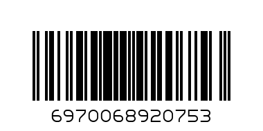 6970068920753 - Баркод: 6970068920753