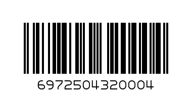 форма фолио с капак 6ч - Баркод: 6972504320004