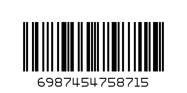 Кабел USB към micro USB 1м - Баркод: 6987454758715