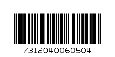 50 МЛ ВОДКА АБСОЛЮТ ВАНИЛИЯ - Баркод: 7312040060504