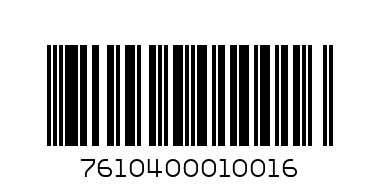 шоколад линд син млечен 100гр - Баркод: 7610400010016