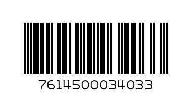 ТОБЛЕРОН 400гр - Баркод: 7614500034033