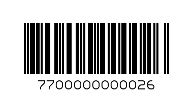 Агнешка дроб сърма - Баркод: 7700000000026