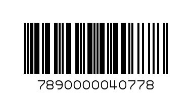 МОДЕЛИН УЛИЦА - Баркод: 7890000040778