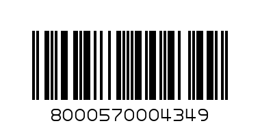 1Л МАРТИНИ БИАНКО - Баркод: 8000570004349