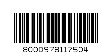 GUENZANI ЧЕТКА 1175 ДЪРВЕНА 22mm - Баркод: 8000978117504