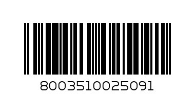 Малиция душ-гел - Баркод: 8003510025091