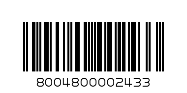 ВАФЛИ ПАРТИ С ШОКОЛАД 250ГР/10 - Баркод: 8004800002433