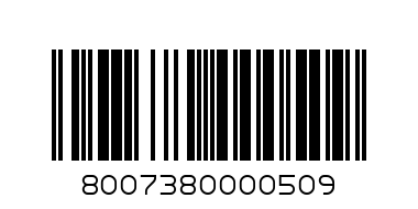 ТОРТА ДОЛЧЕ ВИЕНА 500 - Баркод: 8007380000509