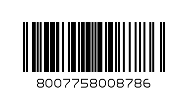 Тетрадка A4 UV One Color шита, 42 л.ред, 80 г/м2 - Баркод: 8007758008786