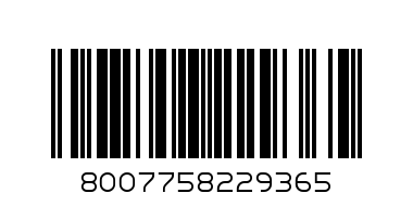 Тетрадка A4 PPL One Color спир., 80 л.ред, 80 г/м2 - Баркод: 8007758229365