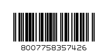 Кутия с ластик One Color 250х350х50 червена, картон - Баркод: 8007758357426