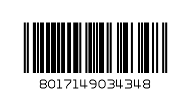 Перо за Мазилки двойно PVC GIEFFE-ЖЪЛТО - Баркод: 8017149034348