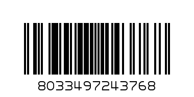 Композивен елемент Класик от 18К злато и емайл Бяла решетка - Баркод: 8033497243768