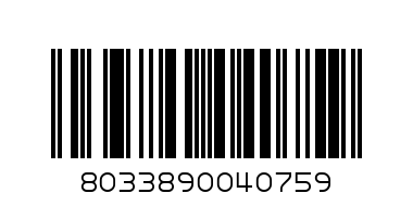 Удължител хром 1/2"x30 mm - Баркод: 8033890040759