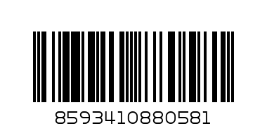 чаши стъкло газир. 6 бр - Баркод: 8593410880581