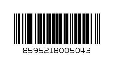 Чаша ХЕРМИНА 400мл стъклена с цедка - Баркод: 8595218005043