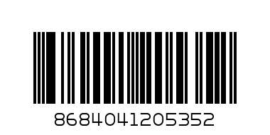 8684041205376 - Баркод: 8684041205352