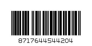 корал 1,5л. 20пр. бяло - Баркод: 8717644544204